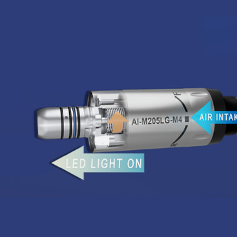 Micromotor Dental Único Led Autogenerado Calidad Low Speed 5