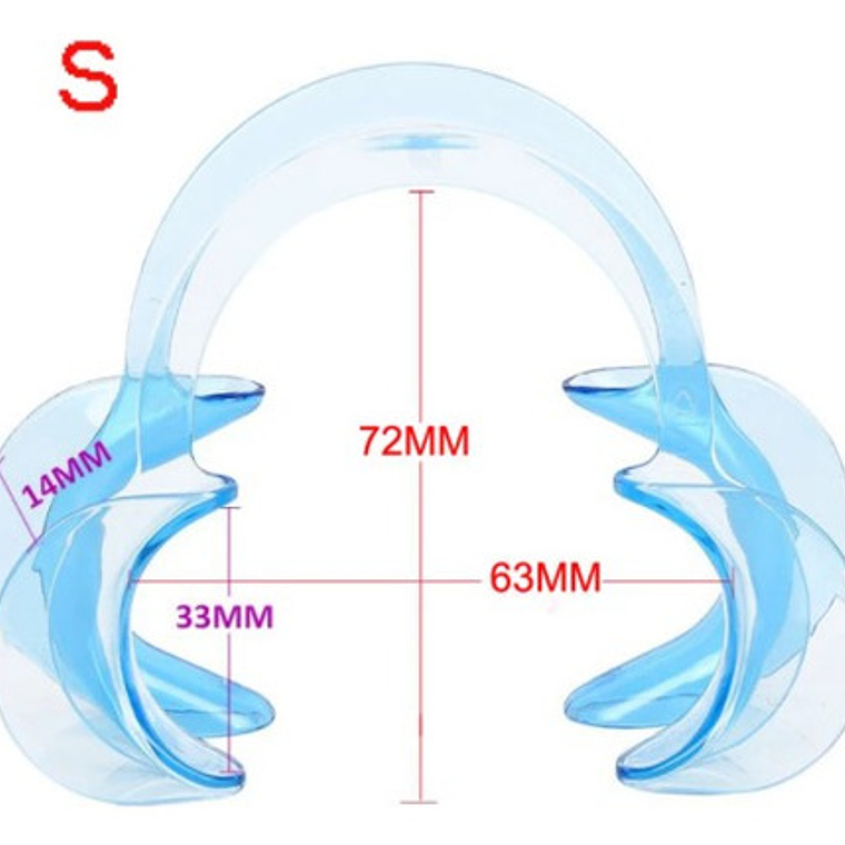 Separador De Labios Dental Retractor Bucal Set X 2 (s Y L) 4