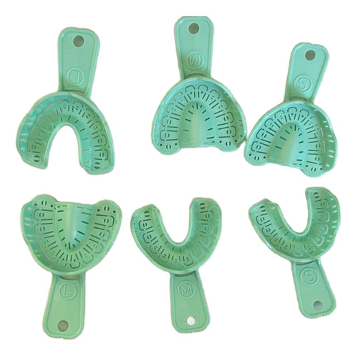 Cubetas Plásticas Dental - Set 6 Unidades S, M, L Santiago 2