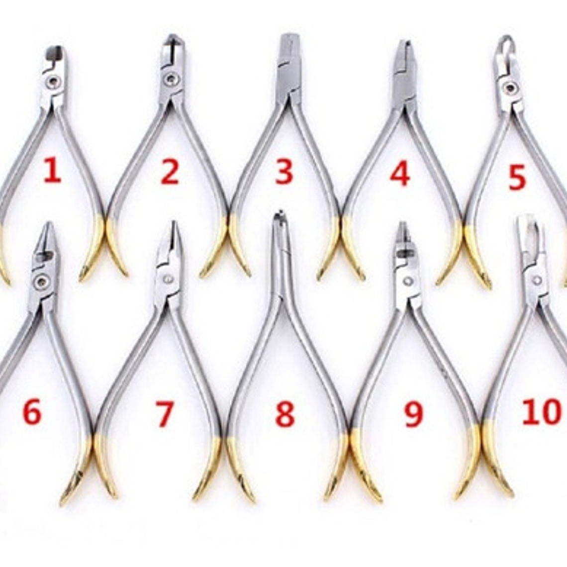 Alicate Ortodoncia Acero Corte Fino Santiago 4