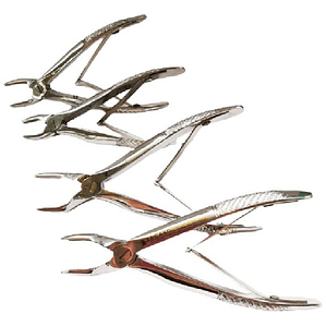 Set Completo 8 Fórceps Pediátricos Pacard Calidad Premium