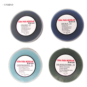 Cera Para Modelar Dental Original Marca Zeus 120 Gr