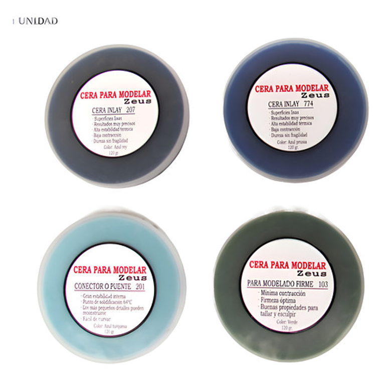 Cera Para Modelar Dental Original Marca Zeus 120 Gr 1
