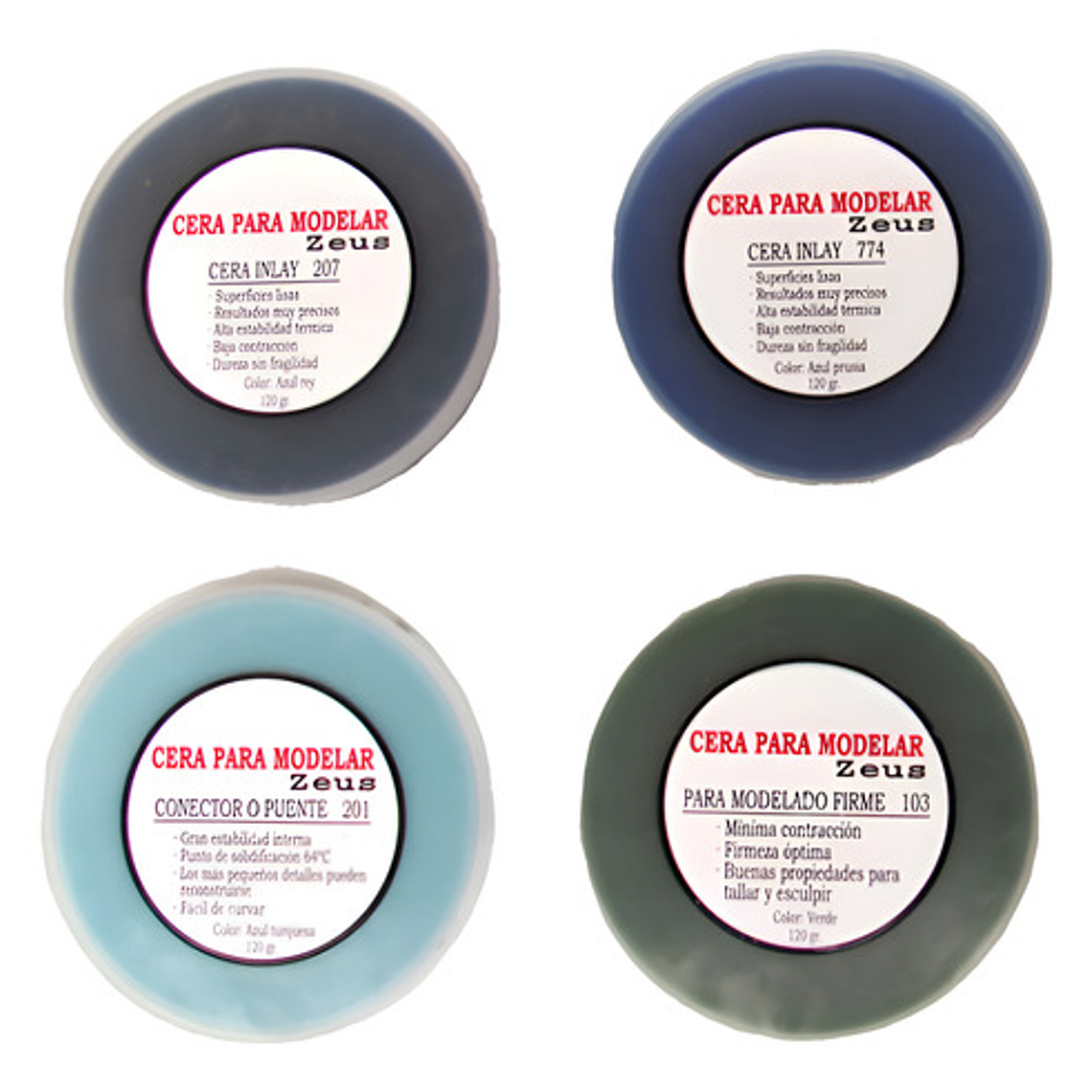 Cera Para Modelar Dental Original Marca Zeus 120 Gr 3