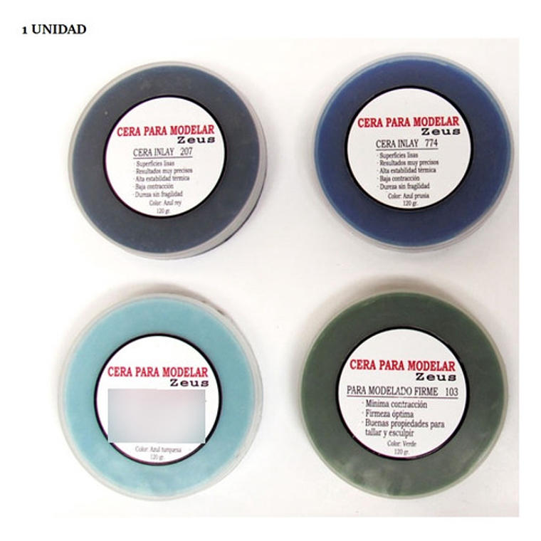 Cera Para Modelar Dental Original Marca Zeus 120 Gr 9