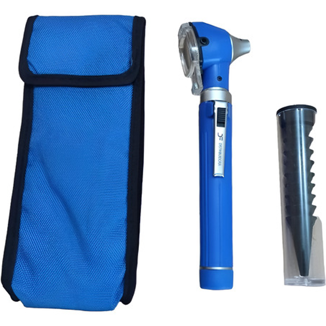 Otoscopio Led Optica +10 Conos Medico Reflejo Examen Colores 16