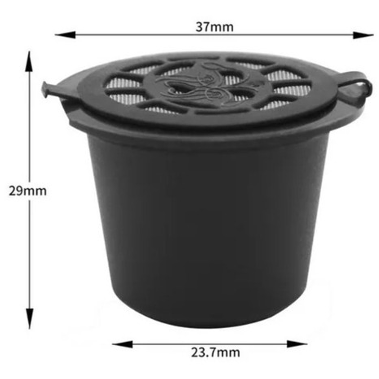 3x Capsula Café Reutilizables Recargables Nespresso + Regalo 4