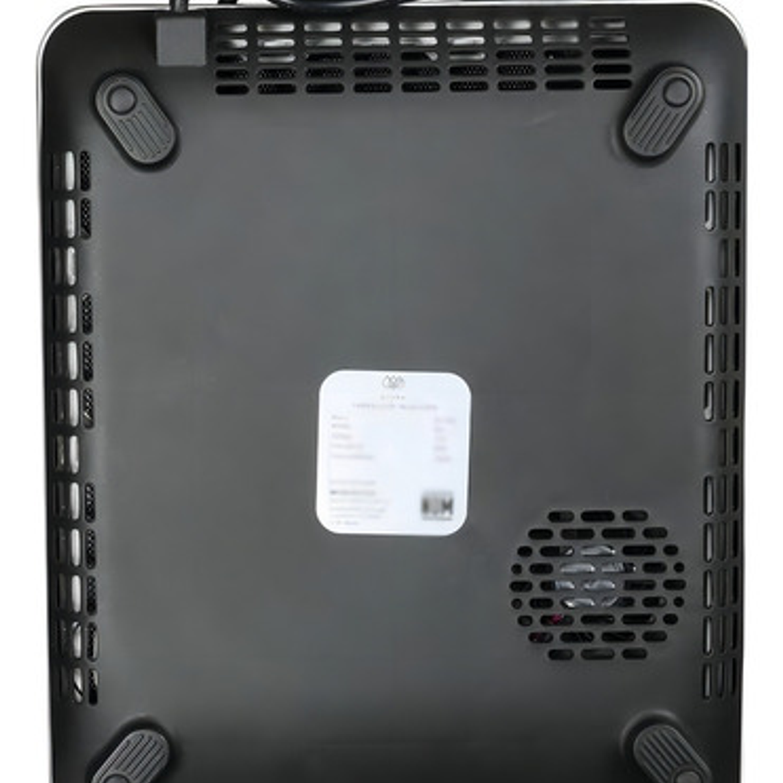 Encimera Con Alimentación Eléctrica - Avera Piv1 Color Negro - 1 Hornalla 5