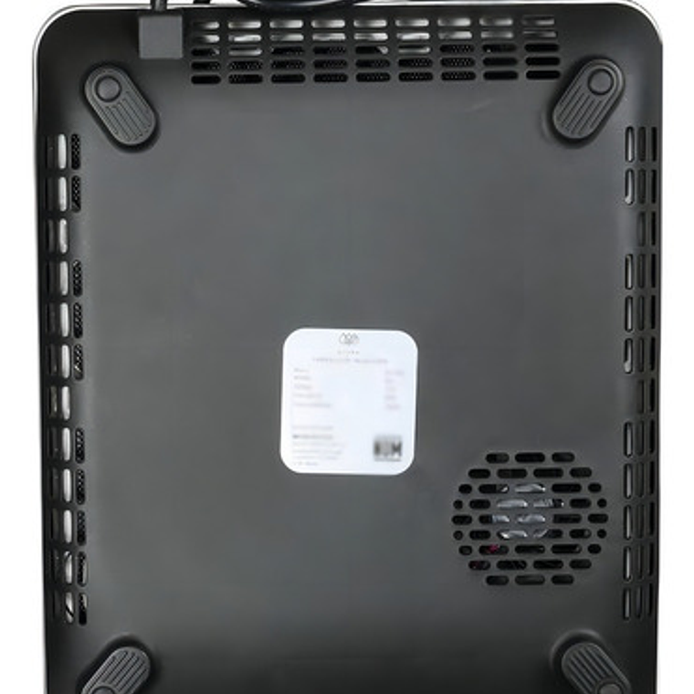 Encimera Con Alimentación Eléctrica - Avera Piv1 Color Negro - 1 Hornalla 5