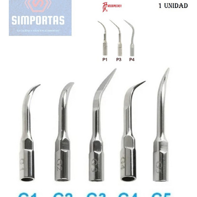 Punta Scaler Ultrasonido Cavitron Unidad Variedades G Y P 3