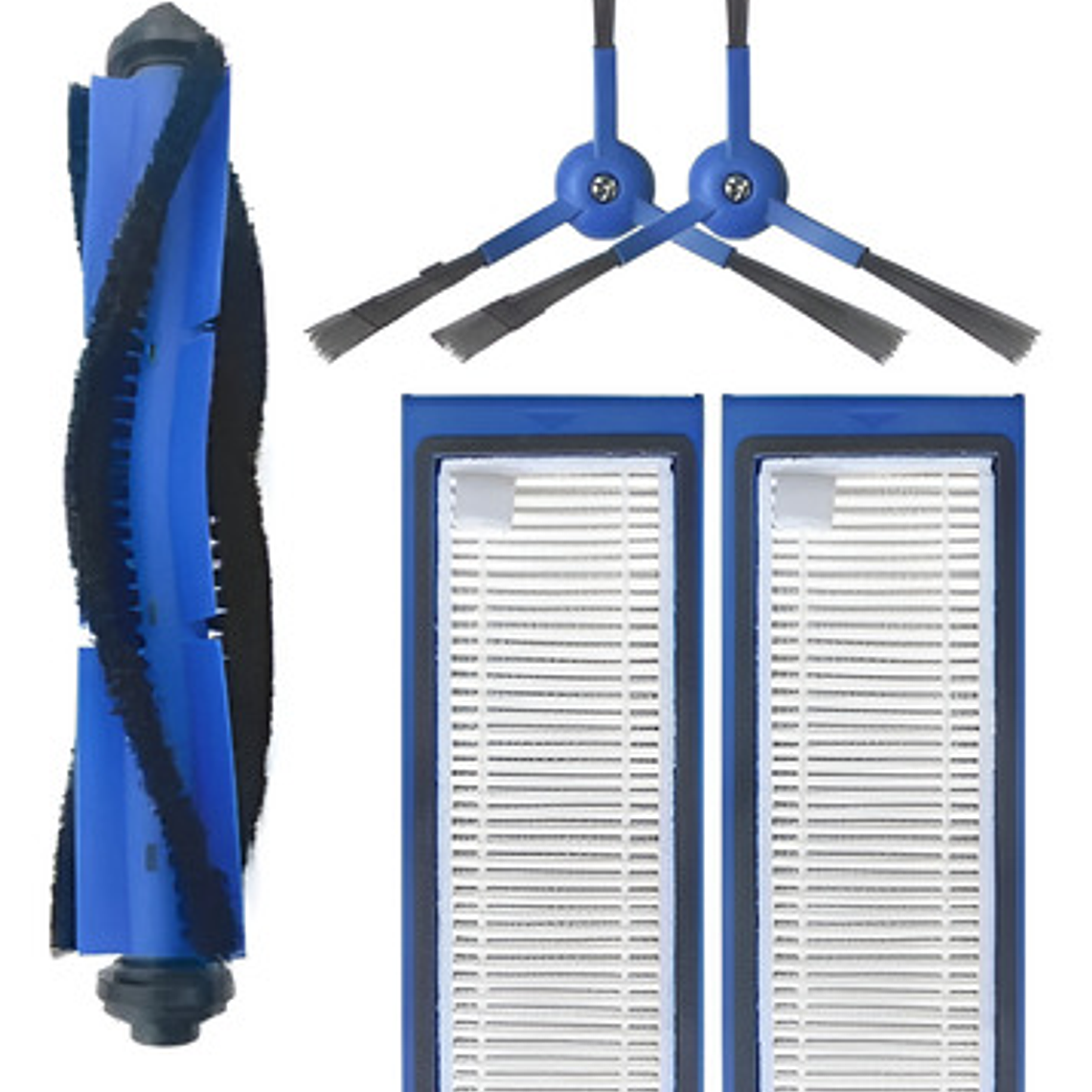 Pack Repuestos Filtros Y Cepillos Aspiradora Robot Eufy L70 1