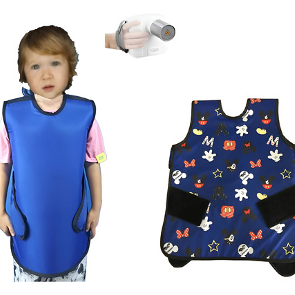 Delantal Plomado Infantil 0,35 Mpb Radiológica Modelos 1