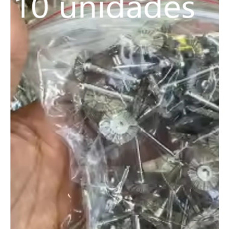 Set 10 Fieltros Pimpollo Lab Dental Pulido P/contra Ángulo 5