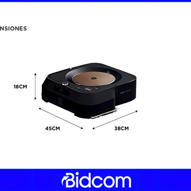 Aspiradora Robot Irobot Braava Jet M6 Negra 7