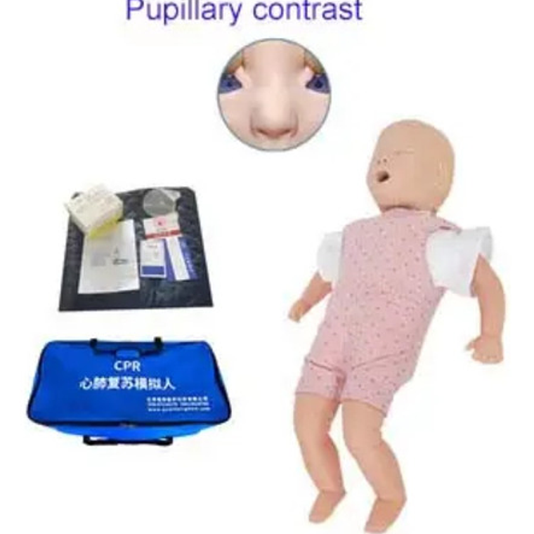Maniquí Rcp Pediátrico Completo Ventilación Heimlich Muñeco 3