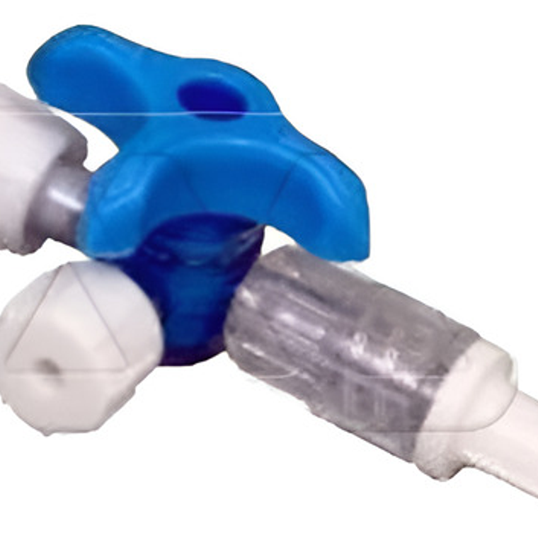 Pack 100u Llave De Tres Pasos 360° Poliway Libre De Dehp 2