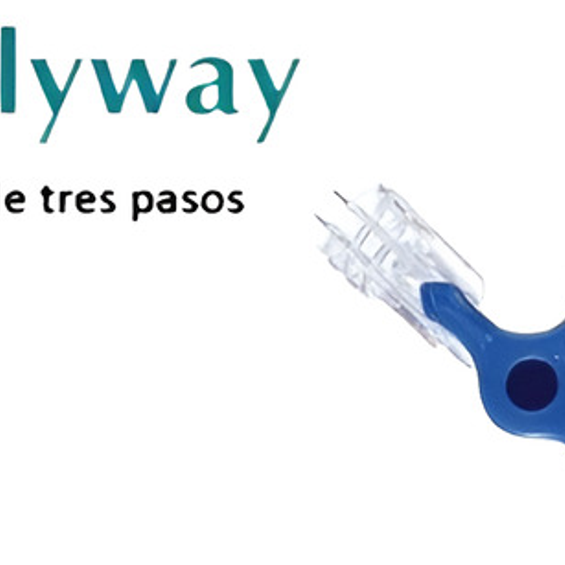 Pack 100u Llave De Tres Pasos 360° Poliway Libre De Dehp 3
