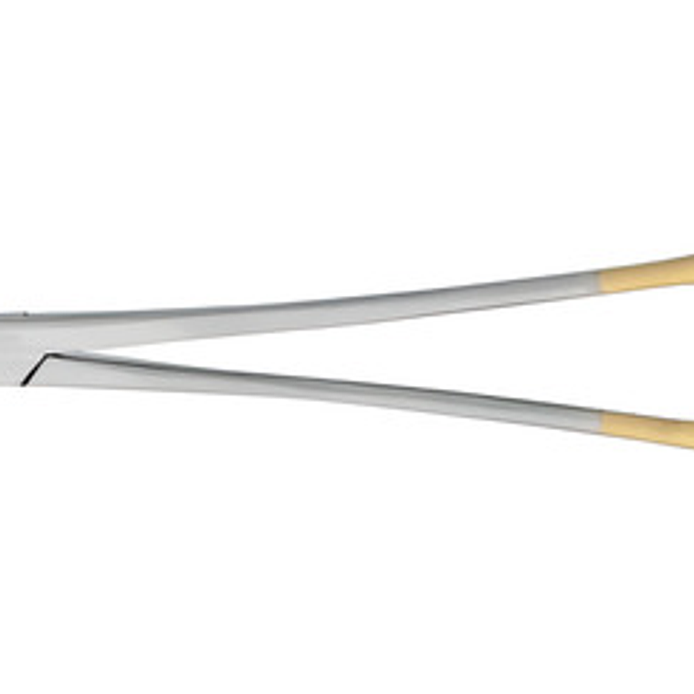 Porta Agujas Carl Martin Fino 15cms Needle Pacard Tc Dorado 6