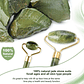 Rodillo Facial Roller Jade Doble + Piedra Gua Sha Santiago - Miniatura 7