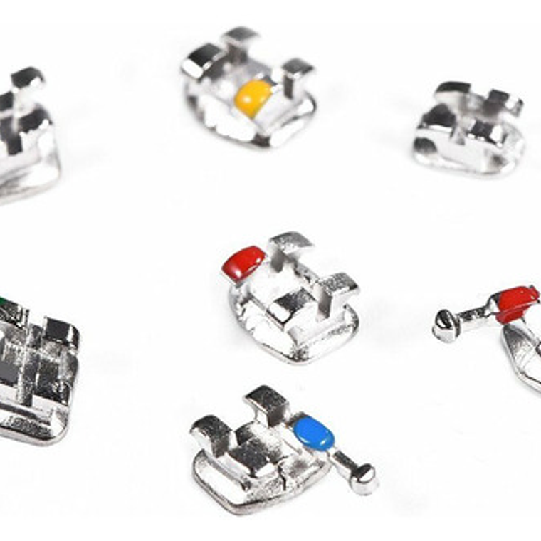 Brackets Mini Roth 0.22 Hook 3-4-5 Calidad Santiago 24