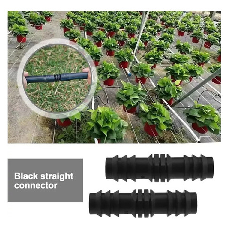 Pack 25 Copla Conector Plansa 1/2 (cañeria Polietileno 16mm) 3