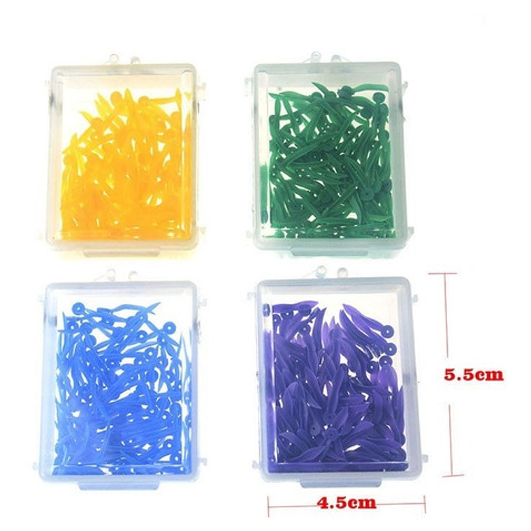 Cuñas Plásticas Fácil Remoción 100u Odontología Santiago 7