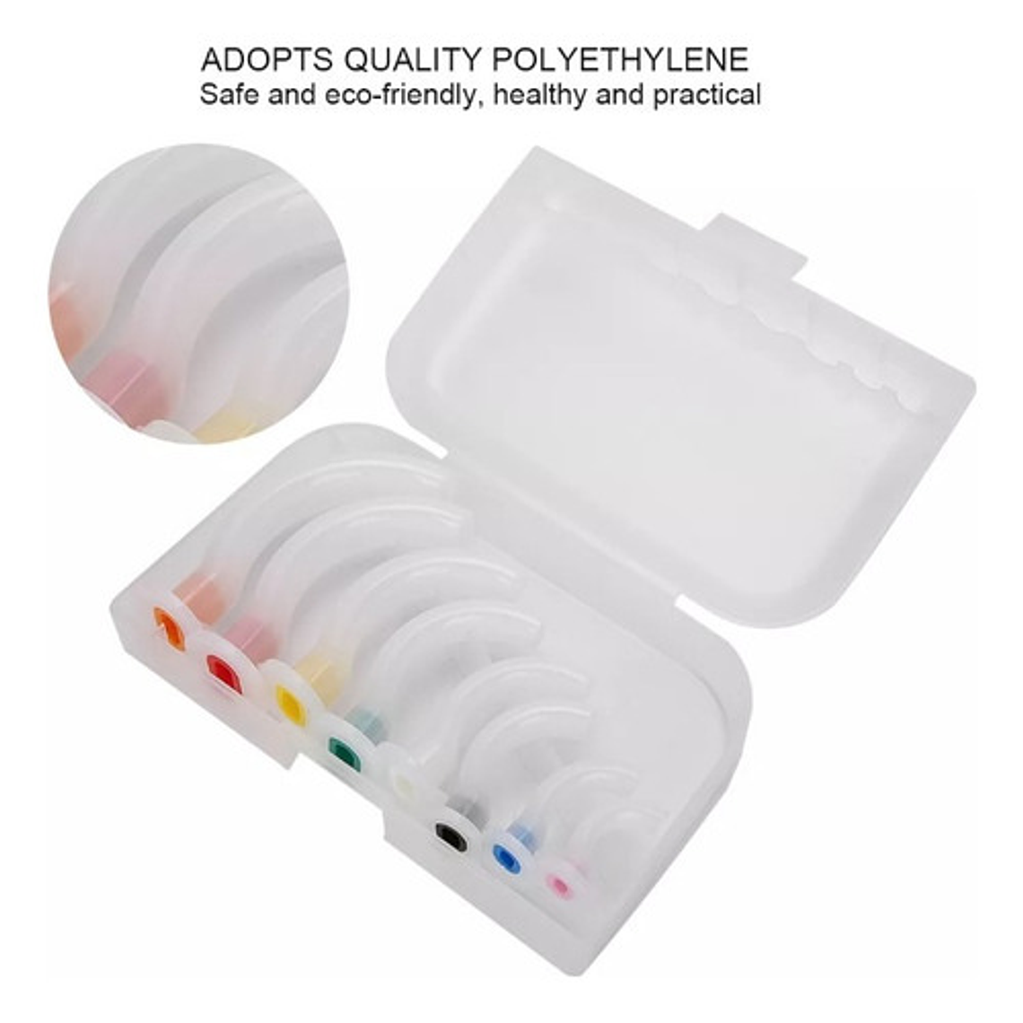 Set De Cánulas Orofaríngeas ( Mayo O Guedel) - 8 U. En Caja 4