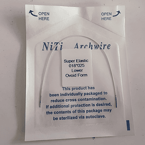 Arco Estético Ortodoncia Blanco Redondo Santiago