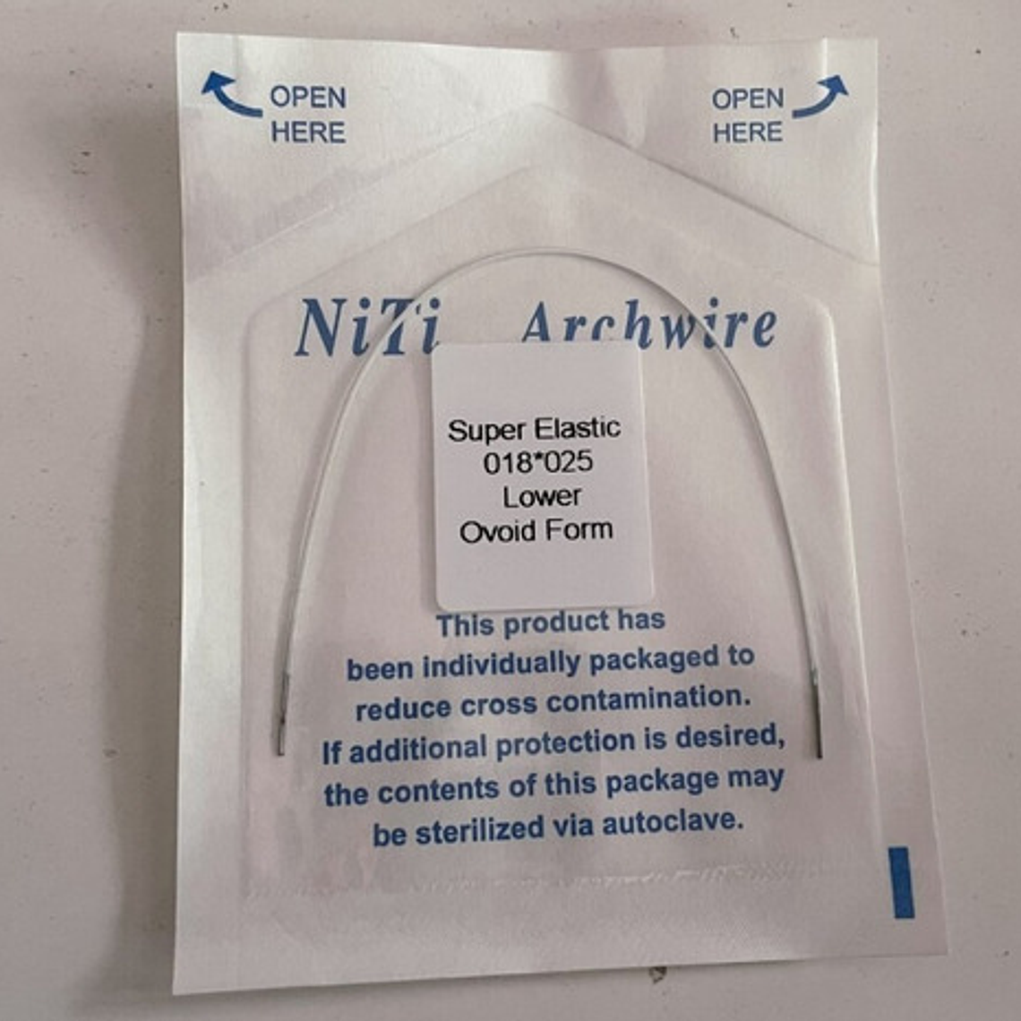 Arco Estético Ortodoncia Blanco Redondo Santiago 52