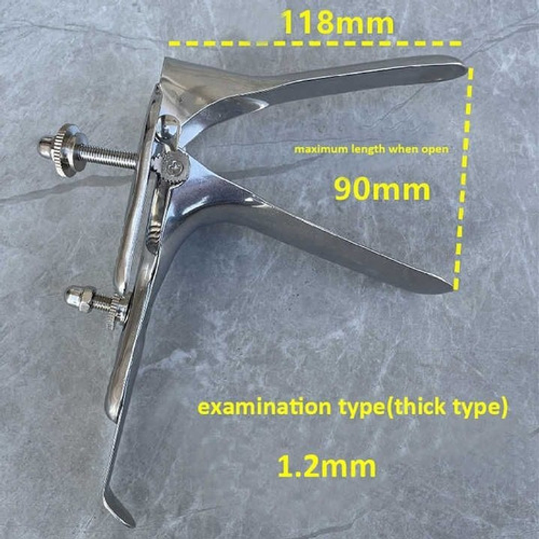 Especulo Vaginal Grave Acero Inoxidable Pacard 3