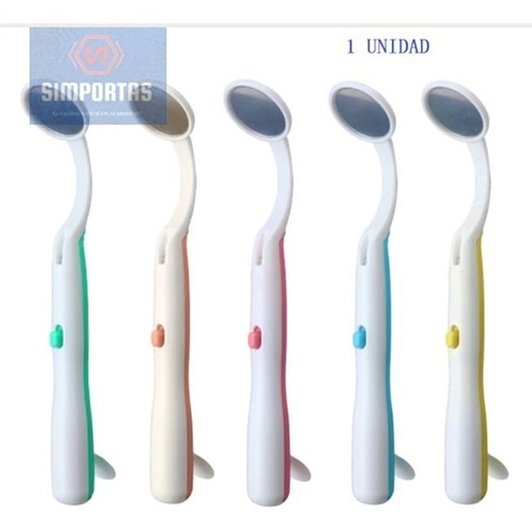 Espejo Dental Para Examen Uso En Casa Con Luz Led Santiago 17