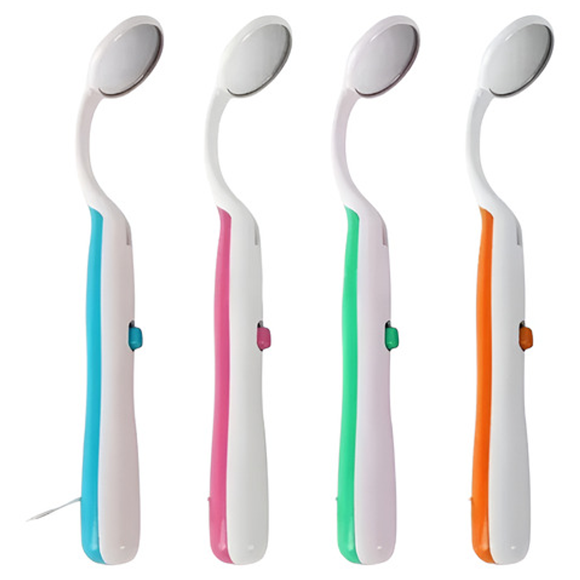 Espejo Dental Para Examen Uso En Casa Con Luz Led Santiago 25