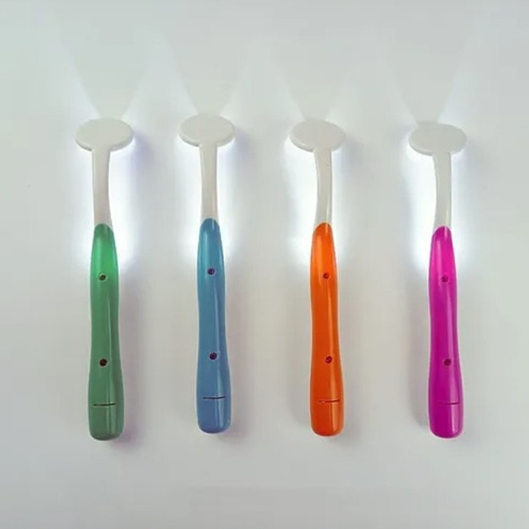 Espejo Dental Para Examen Uso En Casa Con Luz Led Santiago 29