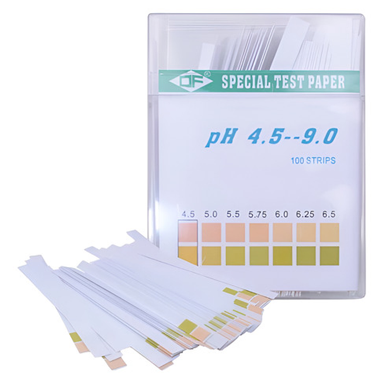 Papel Medicion Ph 100 Tiras 4.5 Al 9 Especial Saliva U Orina 1