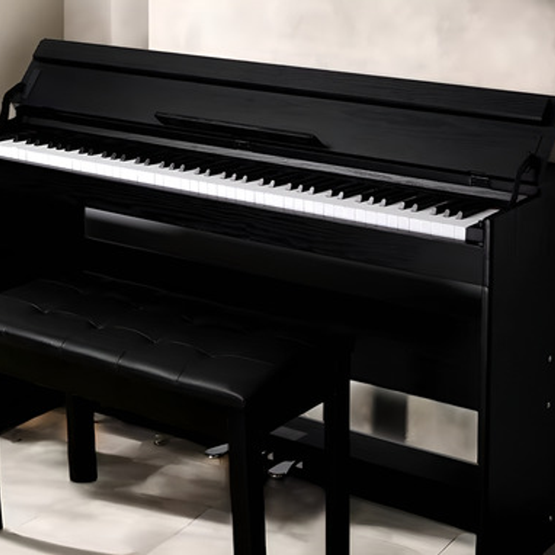 Piano Digital Pacard Realista 88 Teclas Madera Usb 3