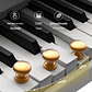 Piano Digital Pacard Realista 88 Teclas Madera Usb - Miniatura 15