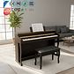 Piano Digital Pacard Realista 88 Teclas Madera Usb - Miniatura 18