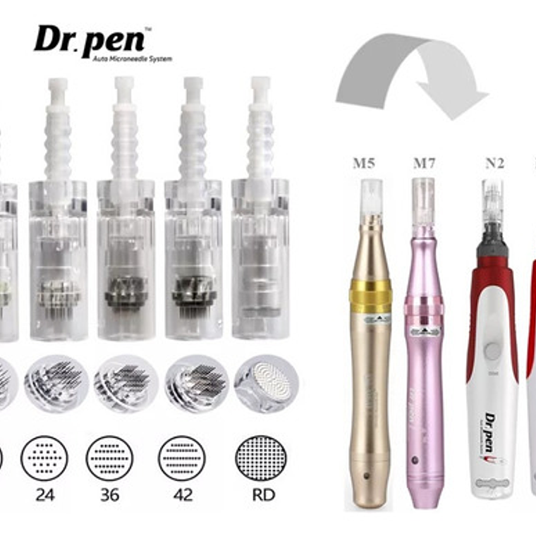 Repuesto Agujas Dermapen Dr. Pen Ultima A6 Original Pack 10 2