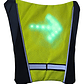 Arnés Led Mochila Chaleco Con Control Bicicleta Santiago - Miniatura 1