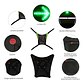 Arnés Led Mochila Chaleco Con Control Bicicleta Santiago - Miniatura 10