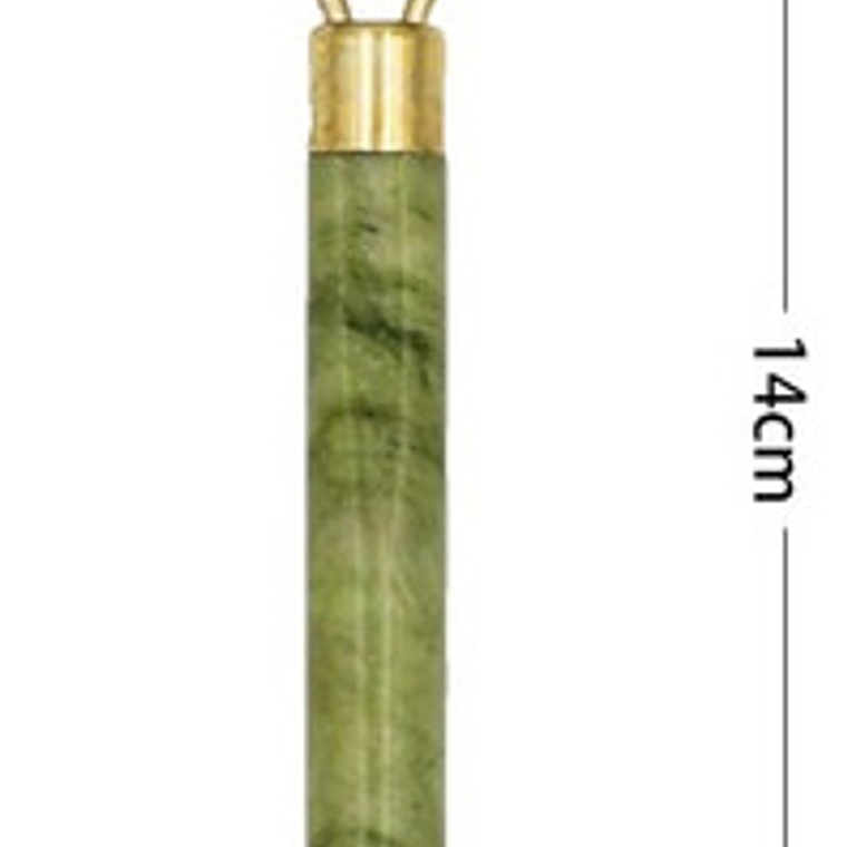Rodillo Facial Roller Jade Doble Solo 3