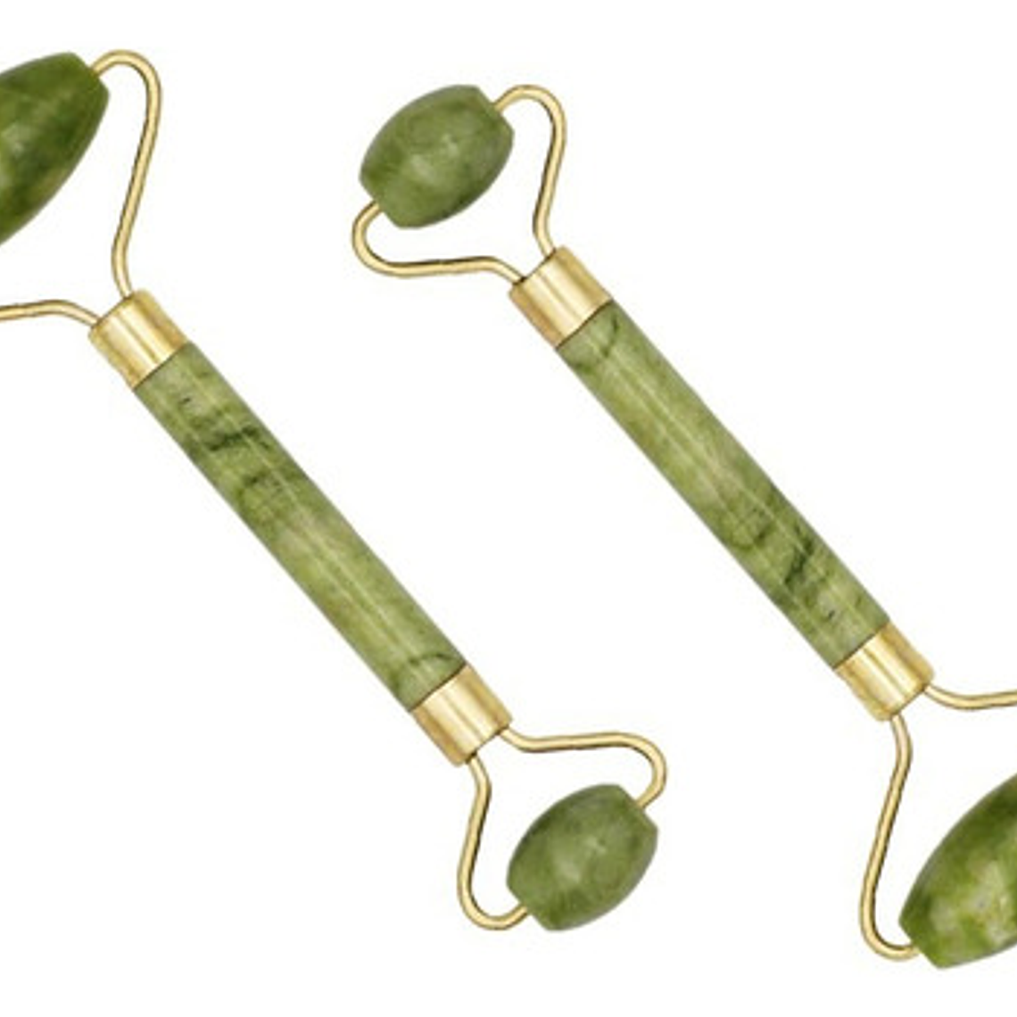 Rodillo Facial Roller Jade Doble Solo 4