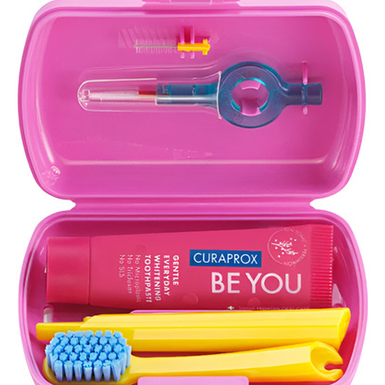 Set De Viaje Curaprox Blanqueador Higiene Dental Colores 1