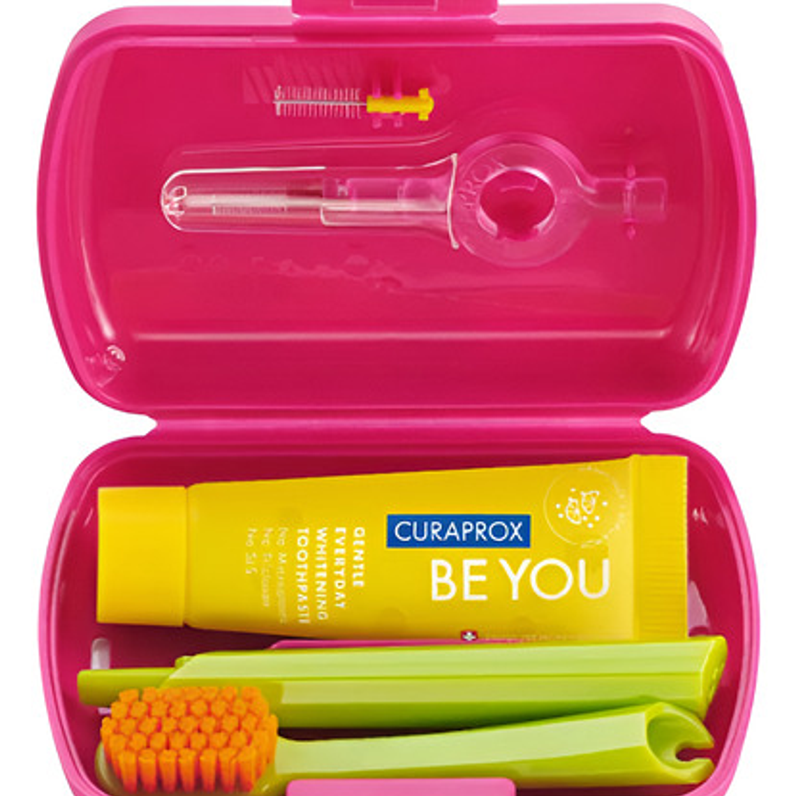 Set De Viaje Curaprox Blanqueador Higiene Dental Colores 6