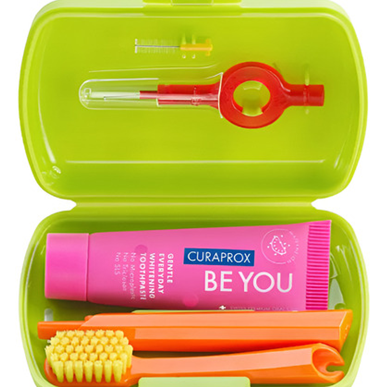 Set De Viaje Curaprox Blanqueador Higiene Dental Colores 17