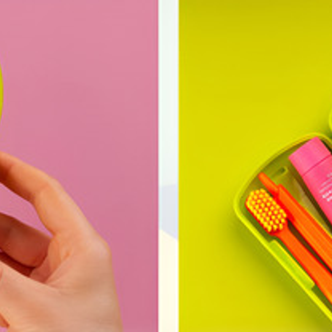 Set De Viaje Curaprox Blanqueador Higiene Dental Colores 18