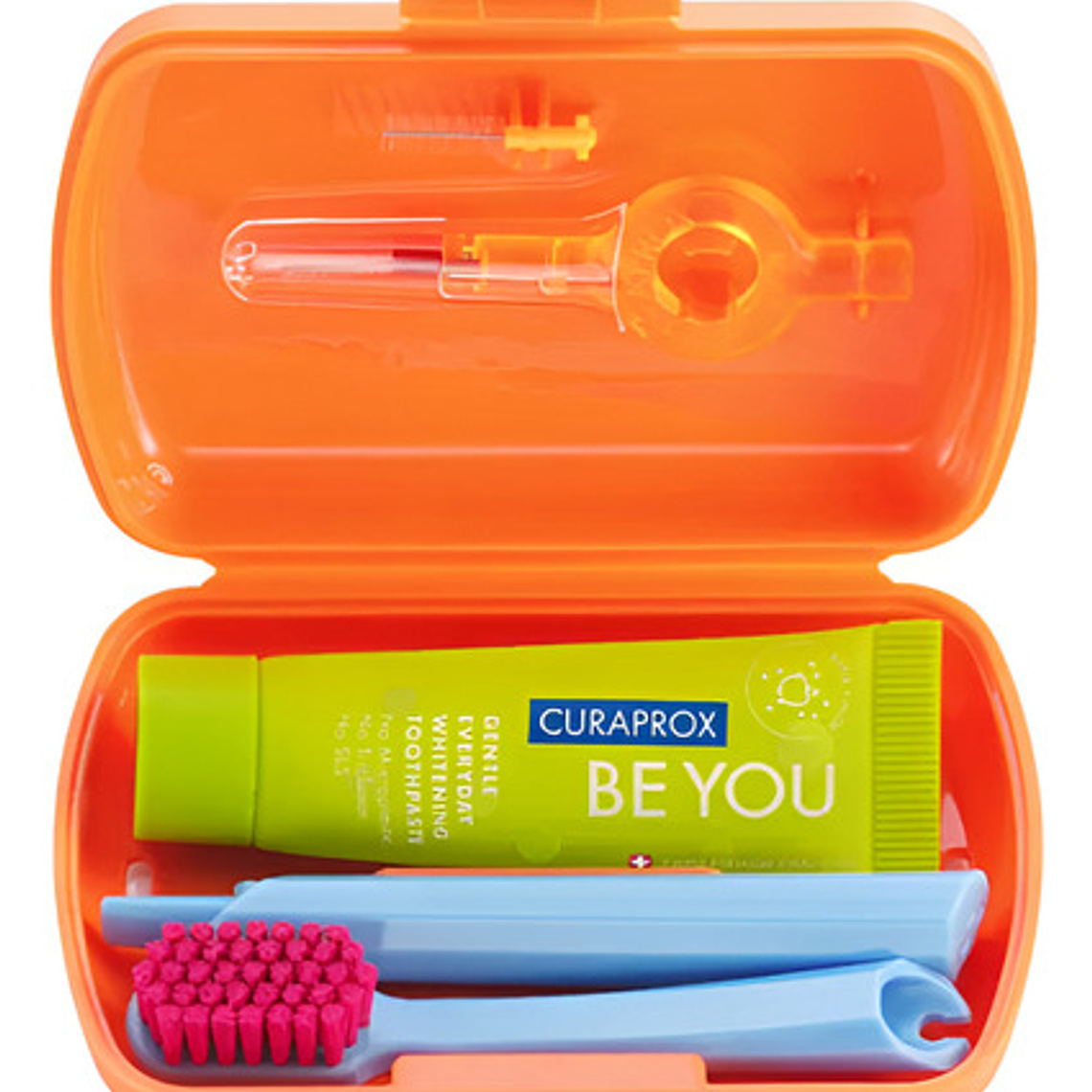 Set De Viaje Curaprox Blanqueador Higiene Dental Colores 21