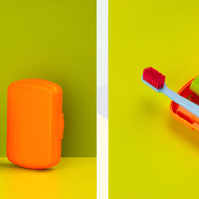 Set De Viaje Curaprox Blanqueador Higiene Dental Colores 22