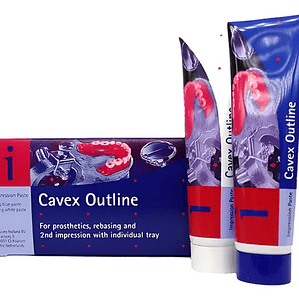 Pasta Zinquenolica Cavex Outline 225gr Original Holandesa