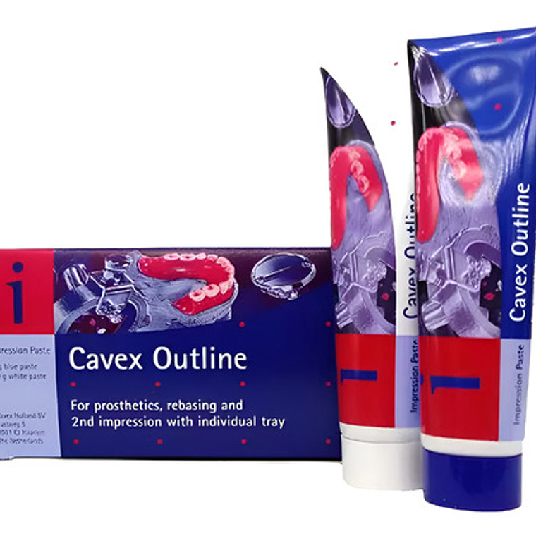 Pasta Zinquenolica Cavex Outline 225gr Original Holandesa 1